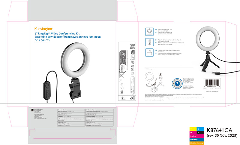 Custom Ring Light Packaging & Function