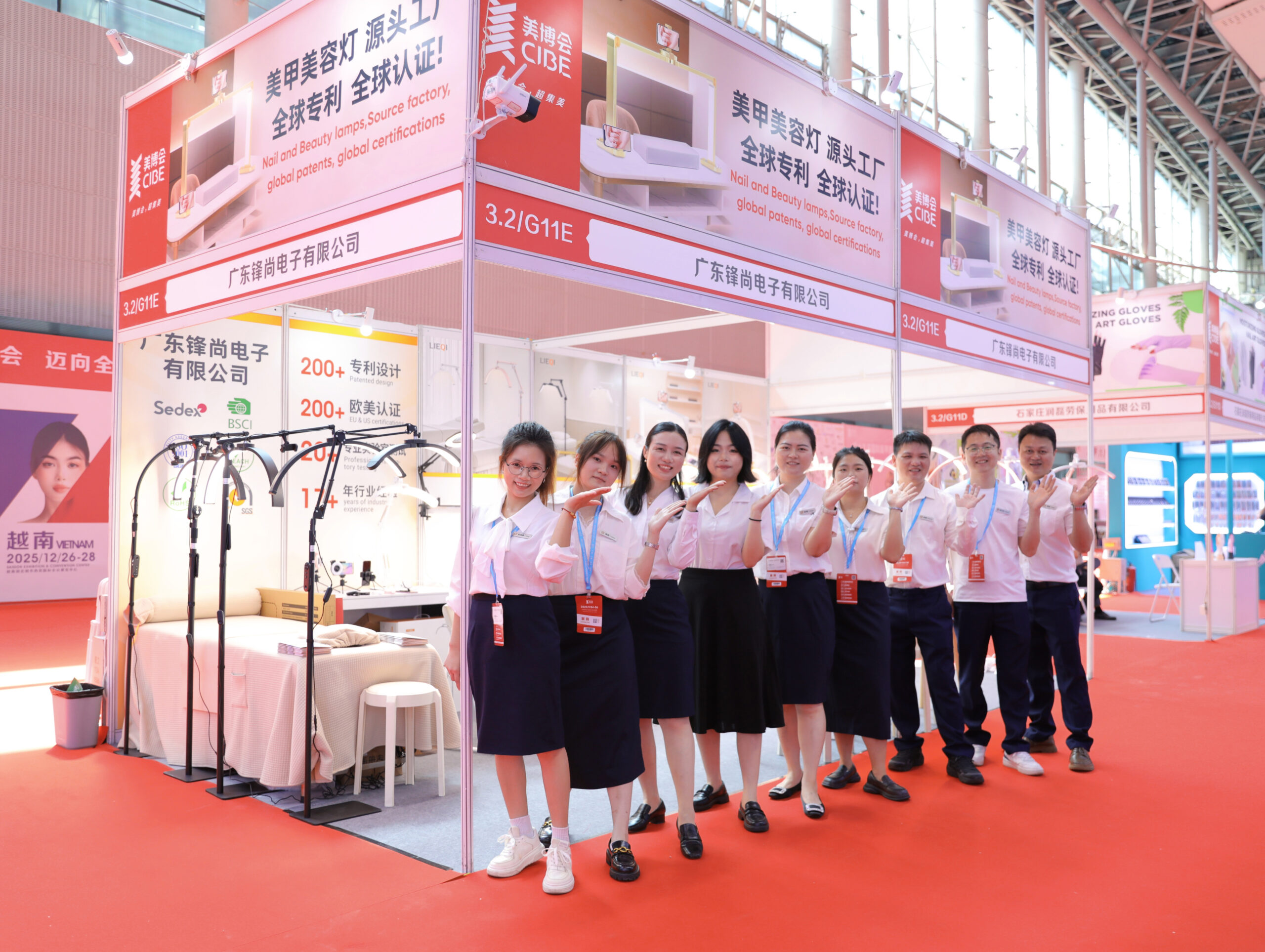 Our Team at Booth