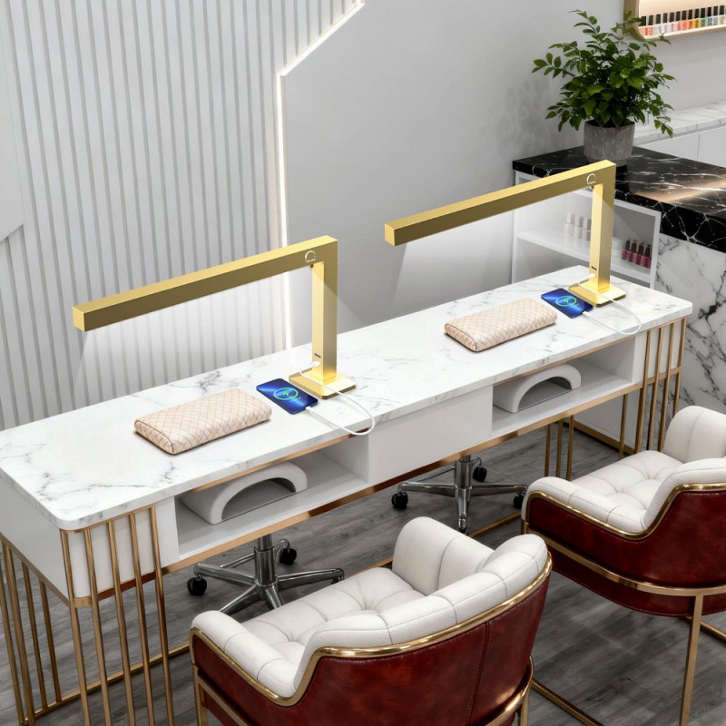 670单人位L形灯-2