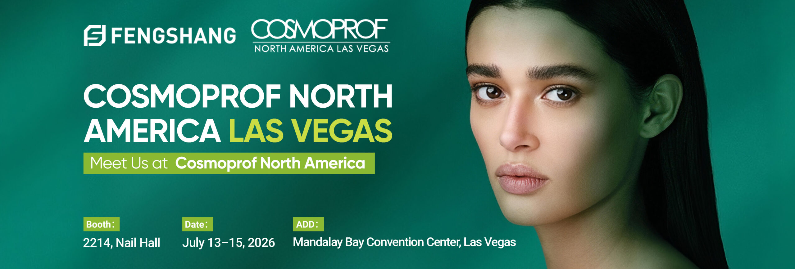 FENGSHANG invitation to Cosmoprof North America Las Vegas 2026